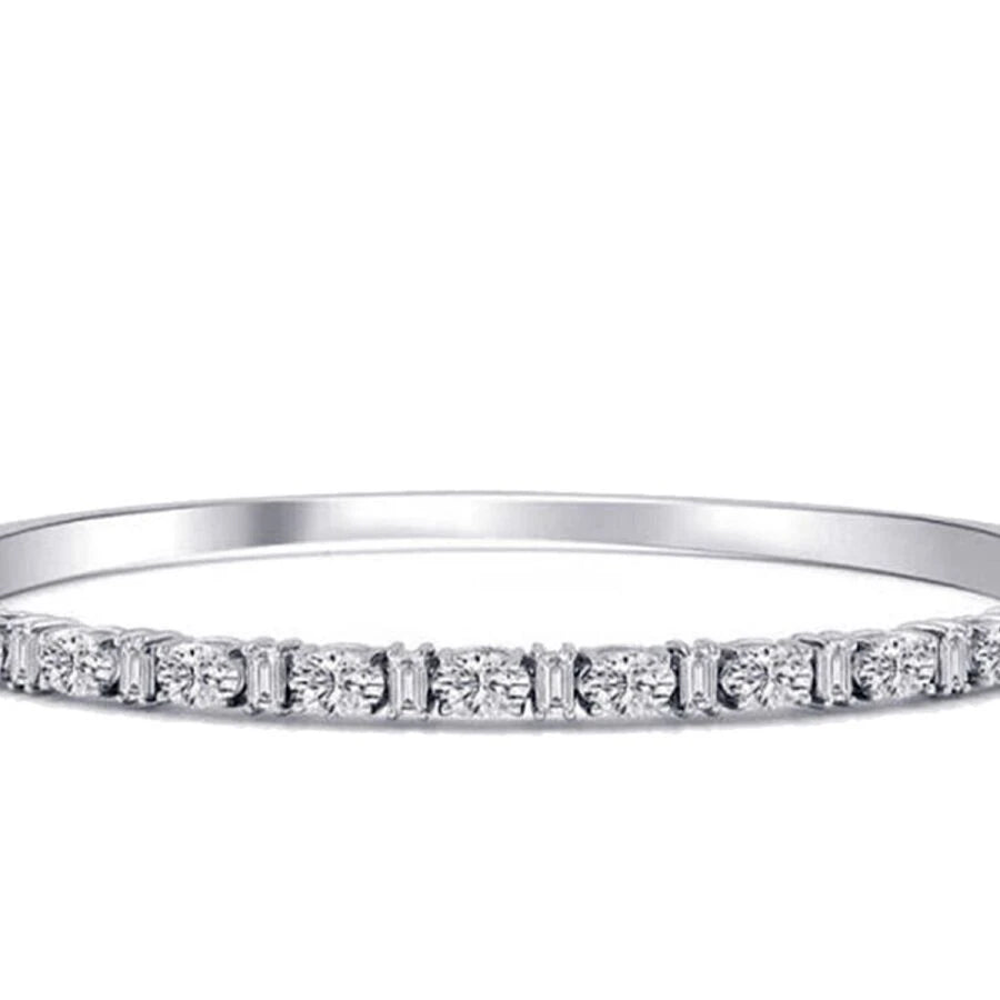 2.59 Carat Diamond Bangle