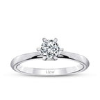 0.40 Carat Diamond Round Solitaire Engagement Ring