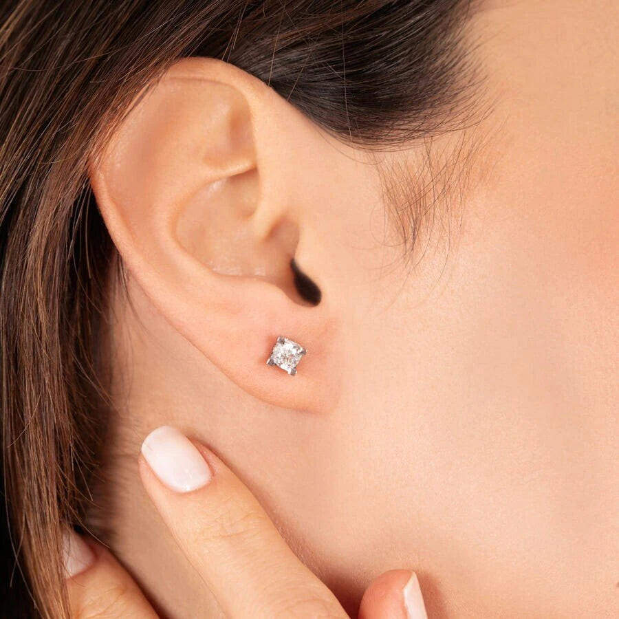 0,50 Karat Diamant-Solitär-Ohrringe