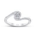 0.29 Carat Diamond Round Solitaire Trend Engagement Ring