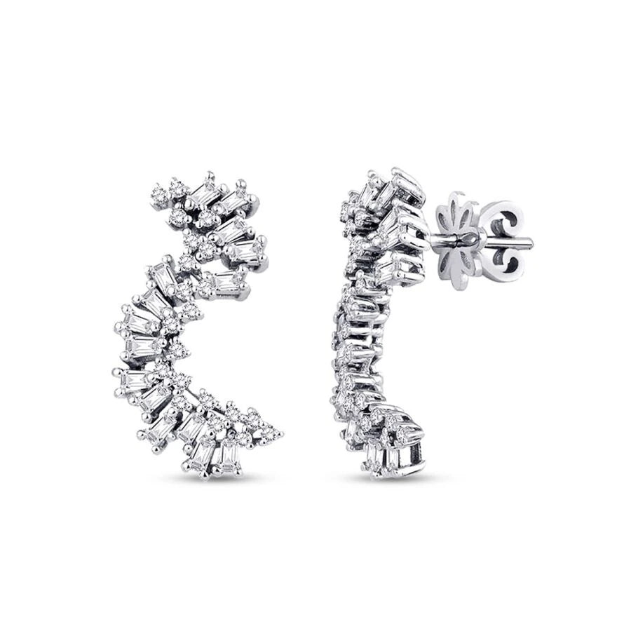 0.74 Carat Diamond Trend Earrings