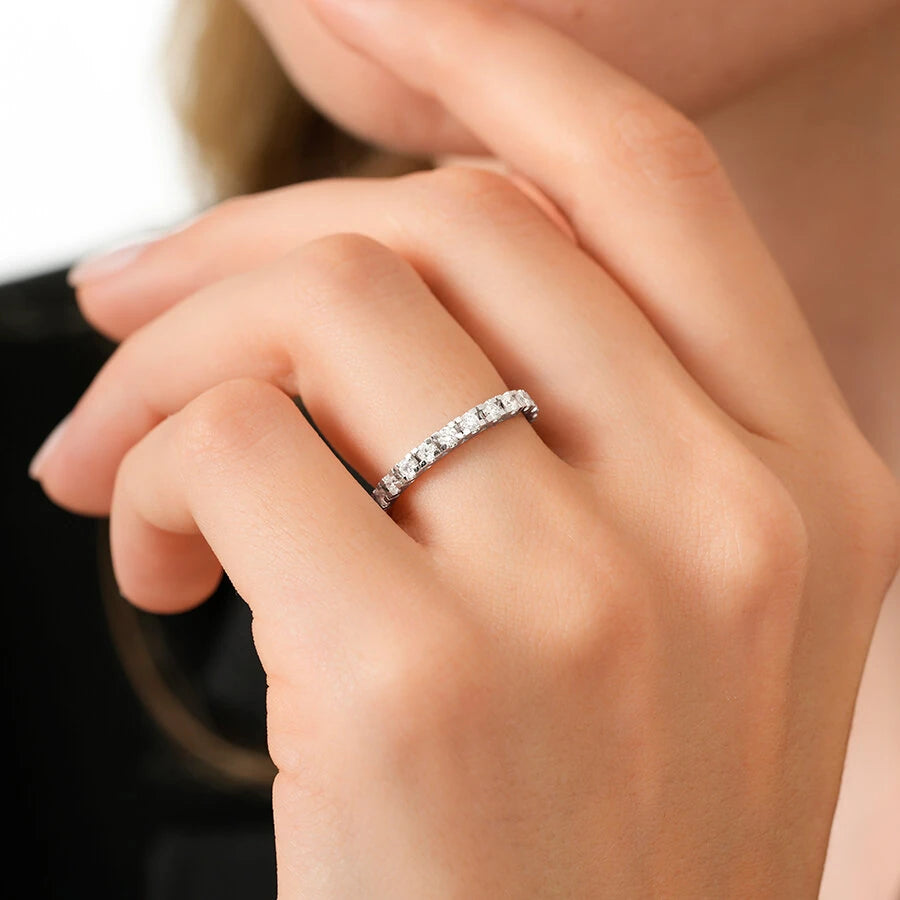 0.50 Carat Diamond Half-Eternity Ring