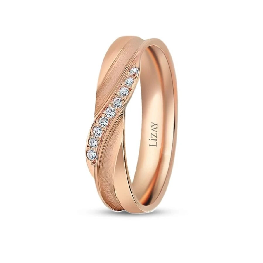 Ehering aus Roségold