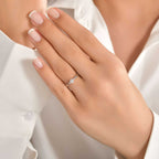 0.15 Carat Diamond Round Solitaire Engagement Ring