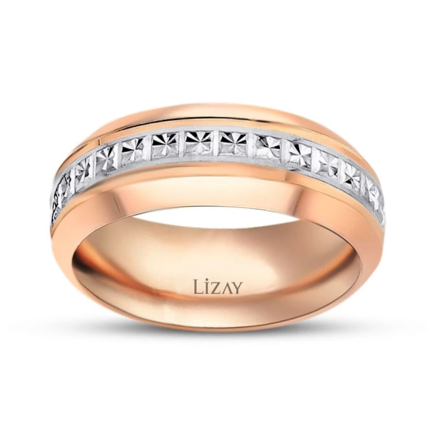 Rose Gold Wedding Band