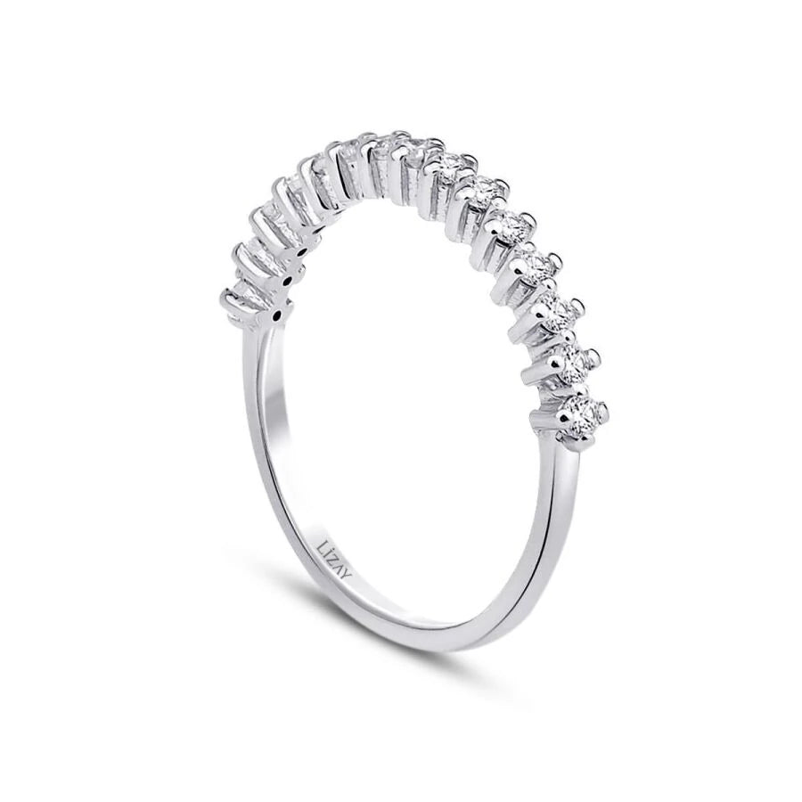 0.46 Carat Diamond Half-Eternity Ring