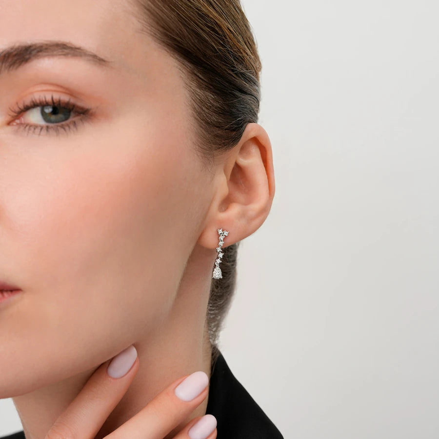 0.32 Carat Diamond Trend Earrings