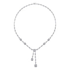 3.00 ct. Diamant Baguette Halskette