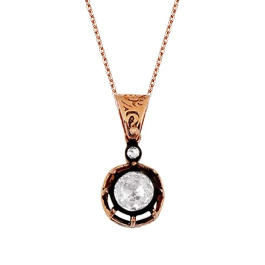 0.43 carat Diamond Solitaire Necklace