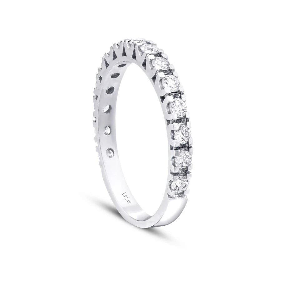 0.50 Carat Diamond Half-Eternity Ring