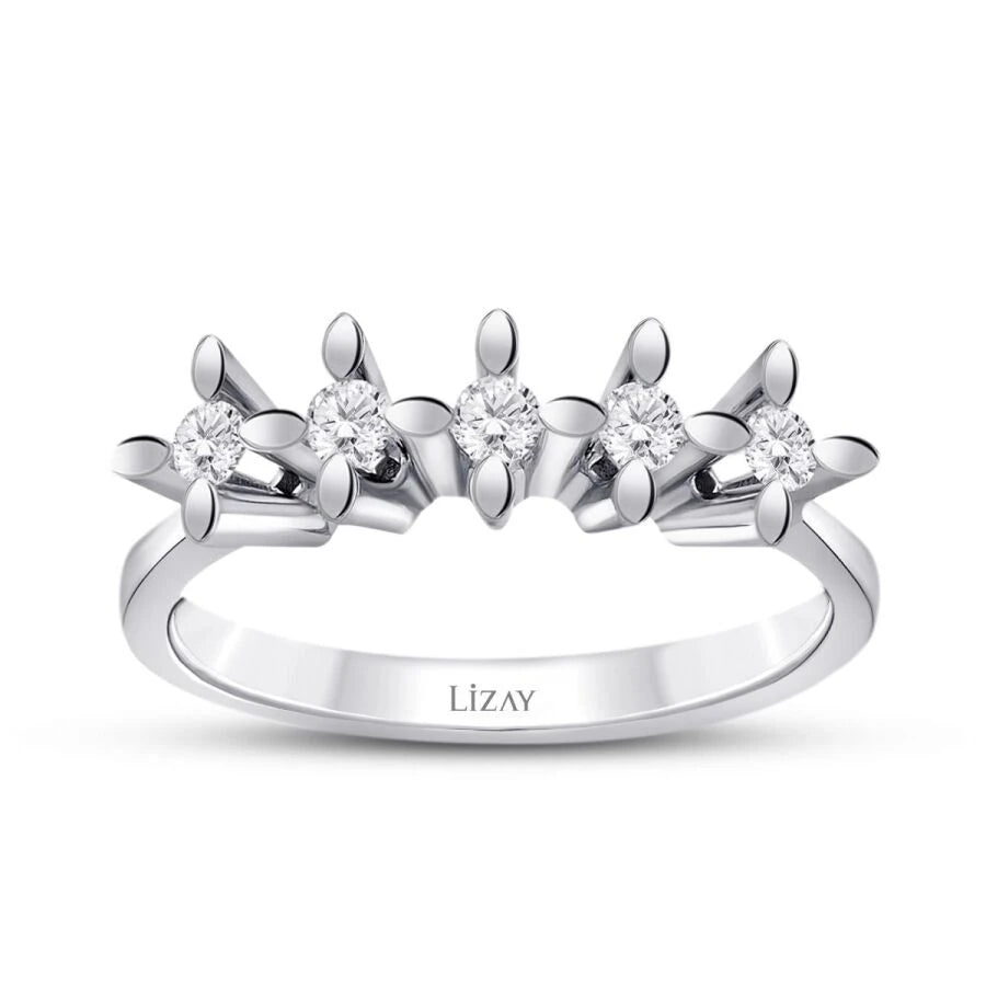 0.41 Carat Diamond Five-Stone Ring