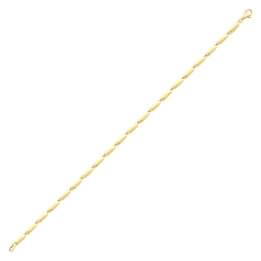 Gold Twist Chain Men’s Bracelet