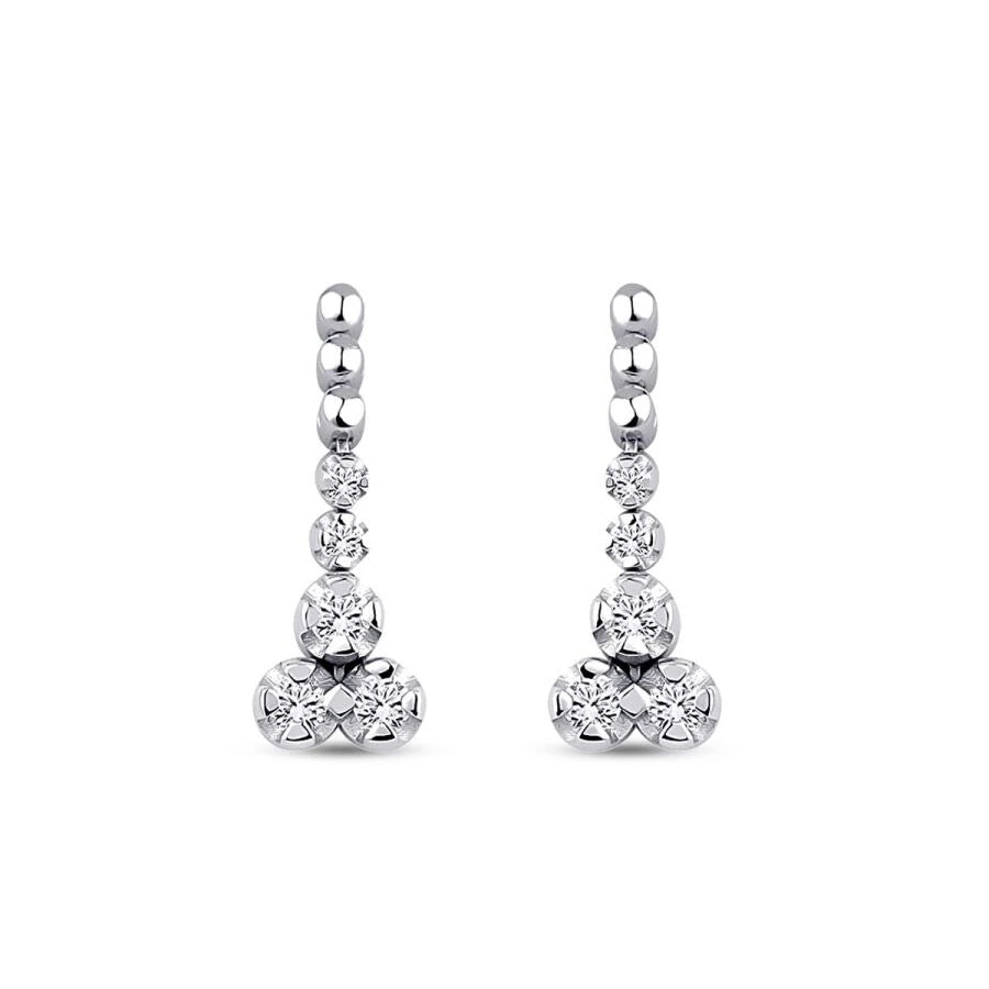 0.28 Carat Diamond Trend Earrings