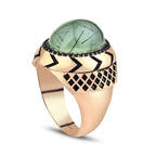 Gold Stone Men’s Ring