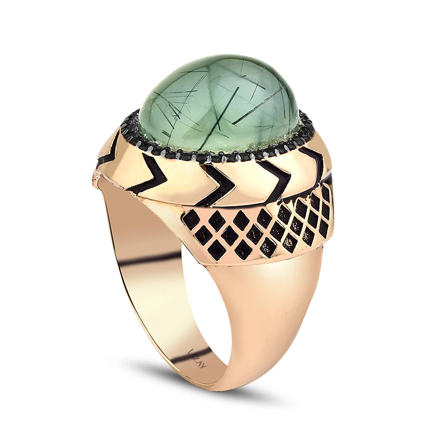 Gold Stone Men’s Ring