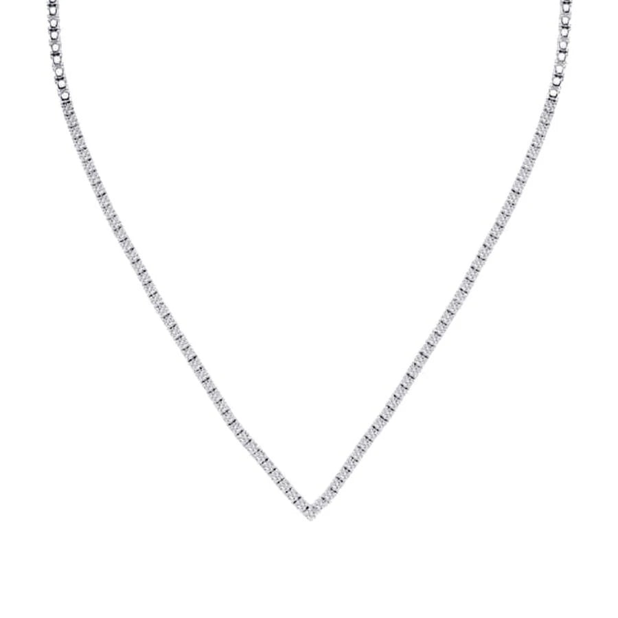4.00 Carat Diamond Tennis Neckband