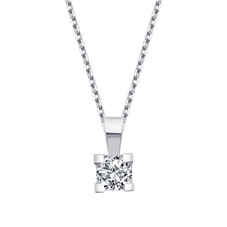 0.15 Carat Diamond Solitaire Necklace