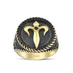 Gold Stone Men’s Ring