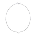 0.42 ct. Diamant Tennis Halskette