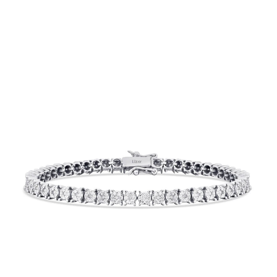 2,02 Karat Diamant-Tennisarmband