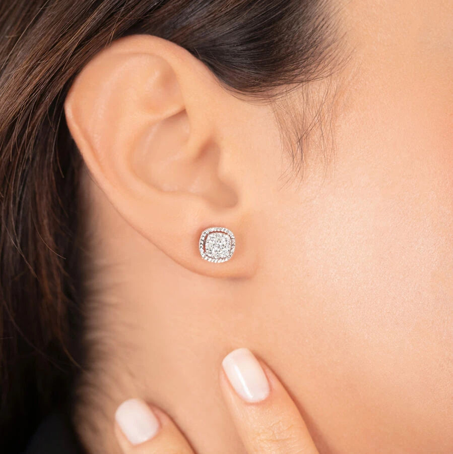 0.41 Carat Diamond Trend Earrings