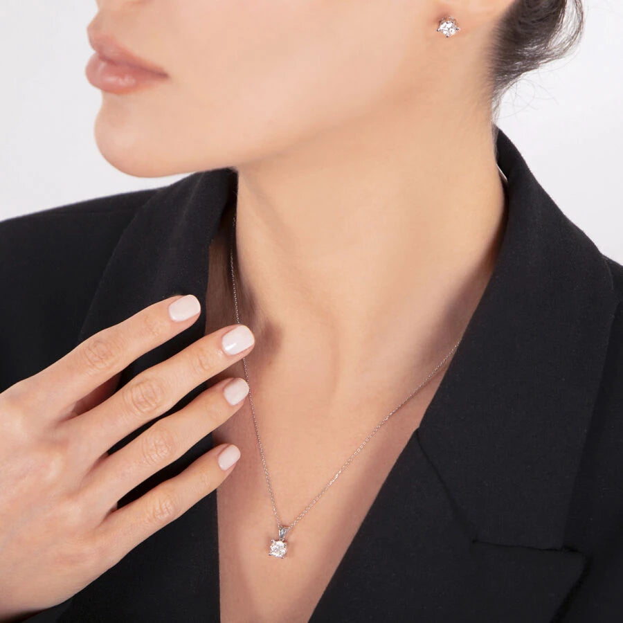 0.20 Carat Diamond Solitaire Necklace