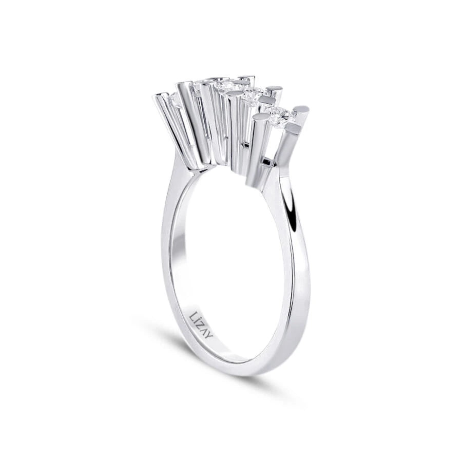 0.50 Carat Diamond Five-Stone Ring