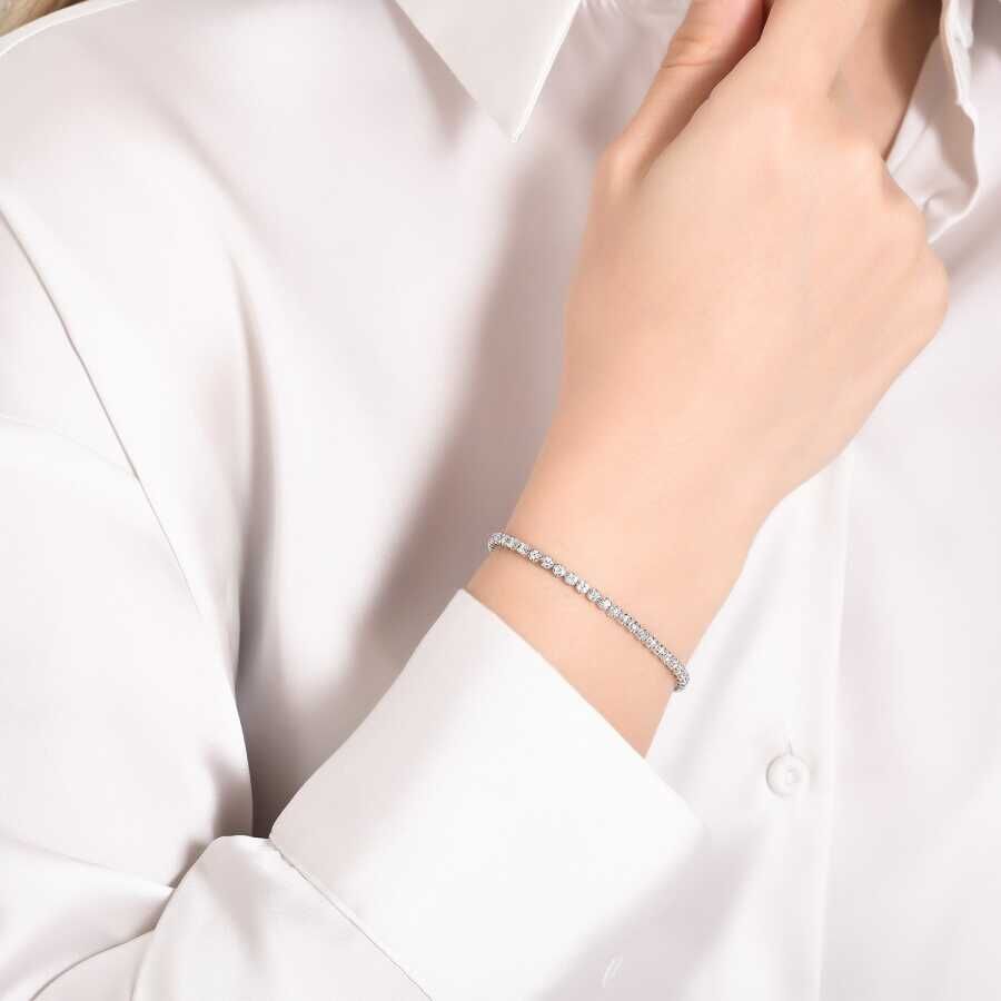 Tennisarmband mit 0,71 Karat Diamanten
