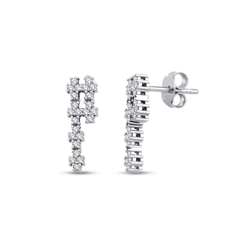 0.25 Carat Diamond Trend Earrings