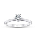 0.30 Carat Diamond Round Solitaire Engagement Ring