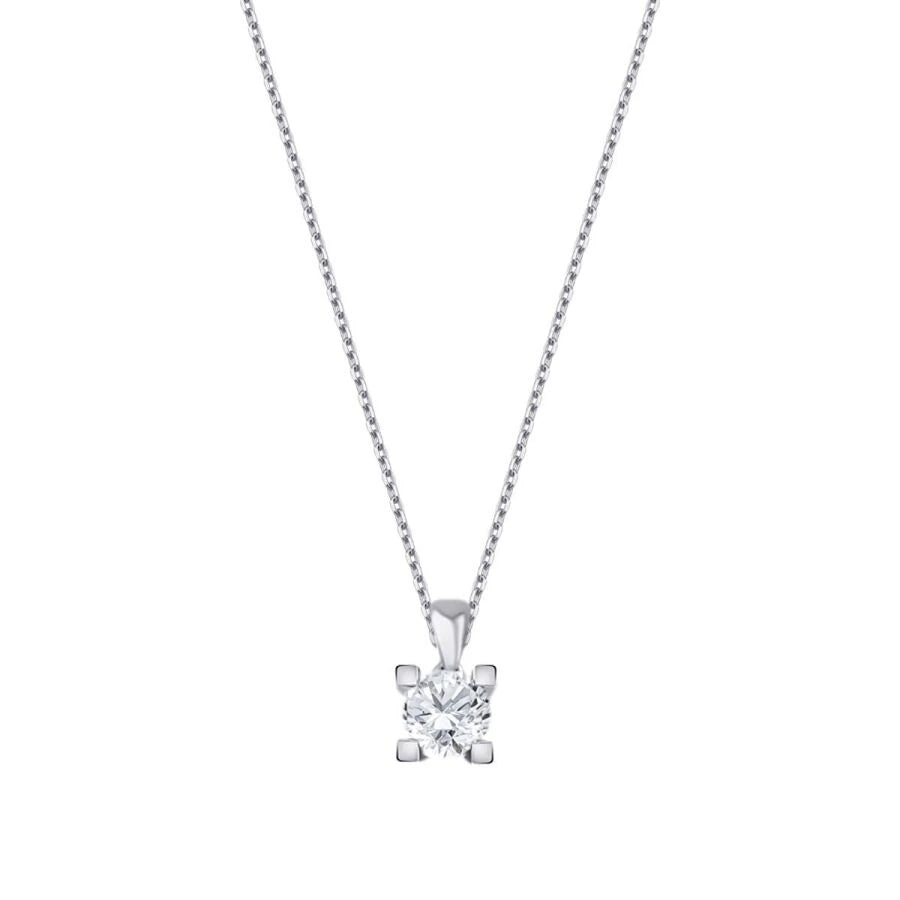 0.20 Carat Diamond Solitaire Necklace