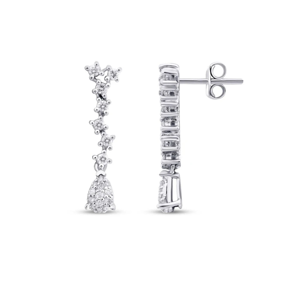 0.32 Carat Diamond Trend Earrings