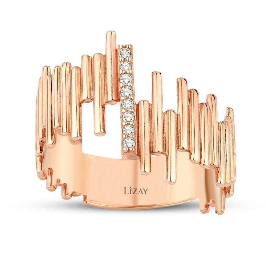 Rose Gold Trend Ring