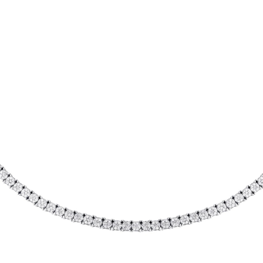 2.50 Carat Diamond Tennis Neckband