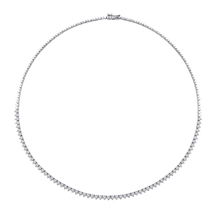 3.21 Carat Diamond Tennis Neckband