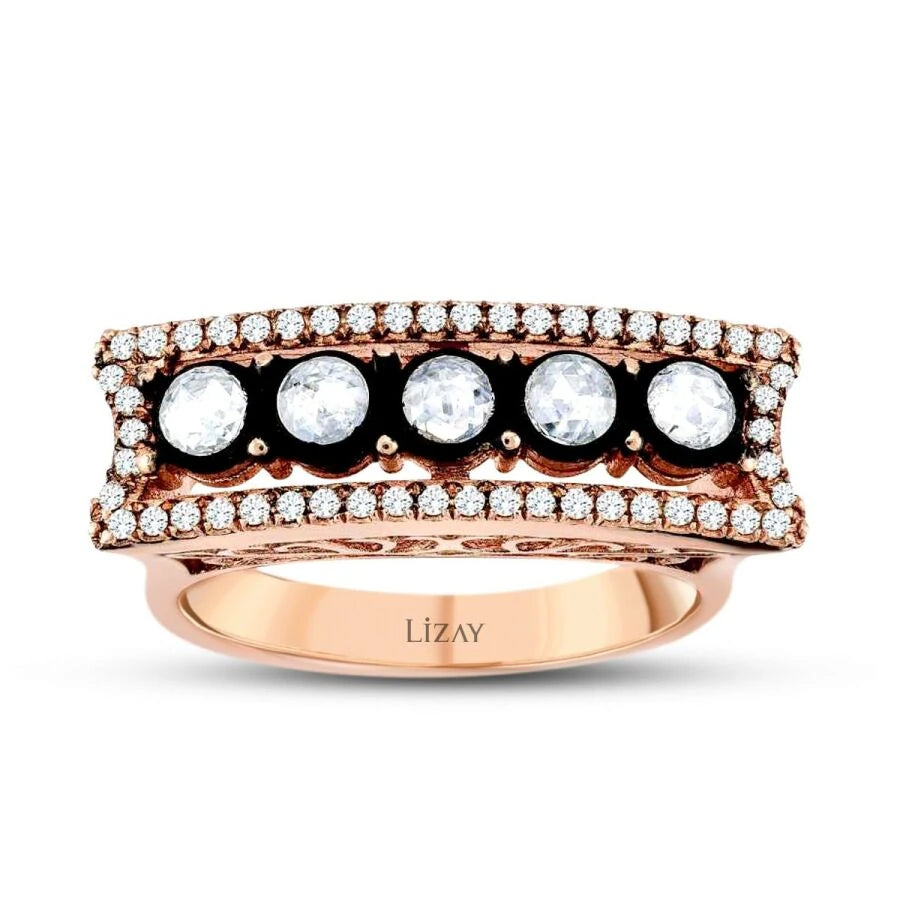 0.57 Carat Diamond Five-Stone Ring