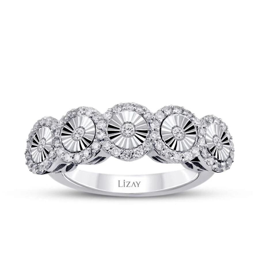 0.29 Carat Diamond Five-Stone Ring