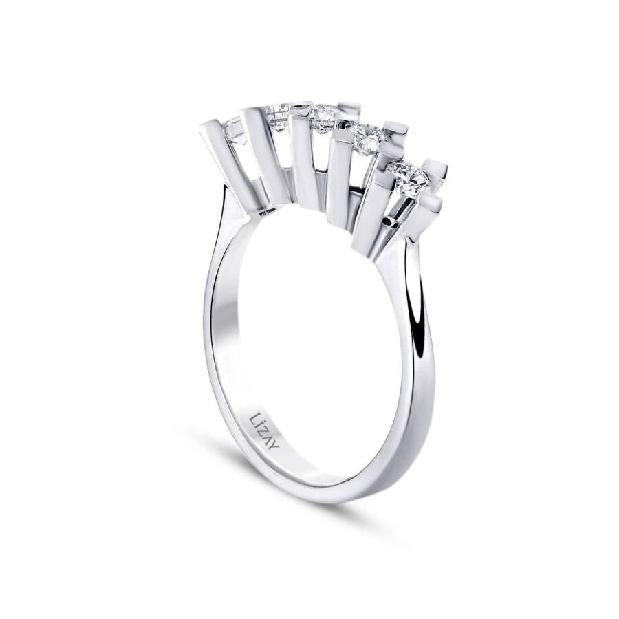 0.30 Carat Diamond Five-Stone Ring