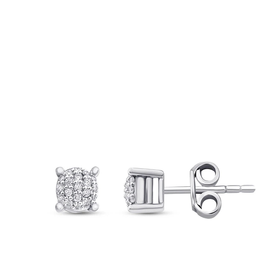 0.12 Carat Diamond Trend Earrings