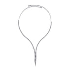 Gold Tennis Halskette