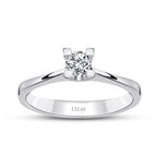 0.20 Carat Diamond Round Solitaire Engagement Ring