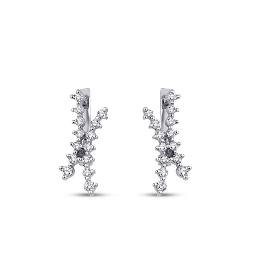 0.38 Carat Diamond Trend Earrings