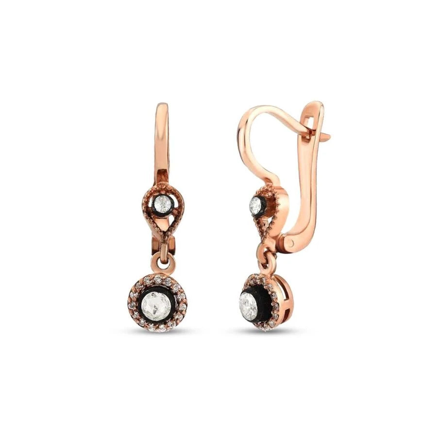 0.40 Carat Diamond Earrings