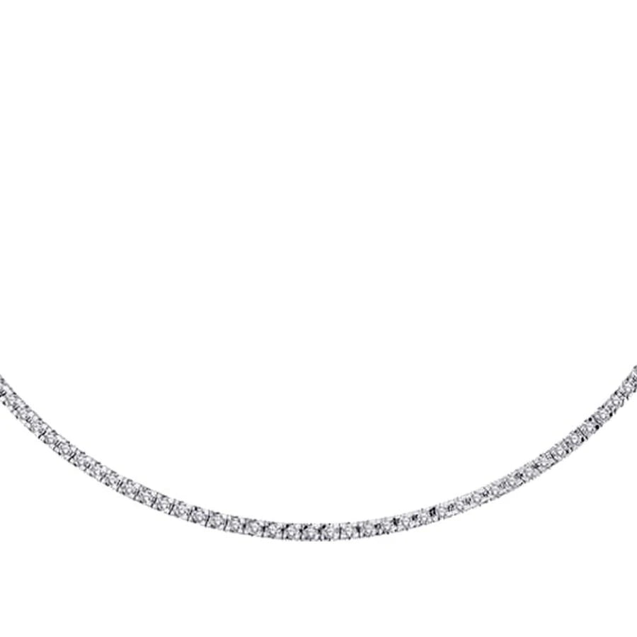 2.45 Carat Diamond Tennis Neckband