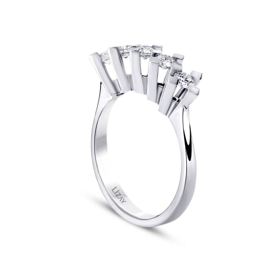 0.40 Carat Diamond Five-Stone Ring