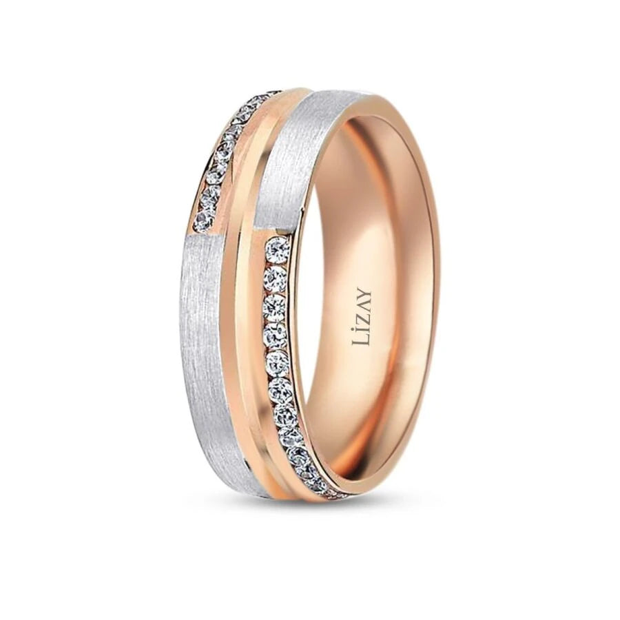 Rose Gold Wedding Band