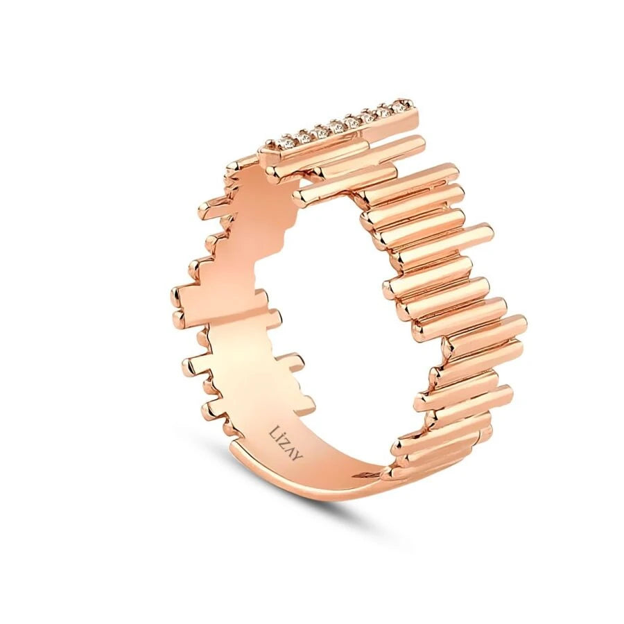 Rose Gold Trend Ring