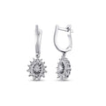 0.18 Carat Diamond Earrings