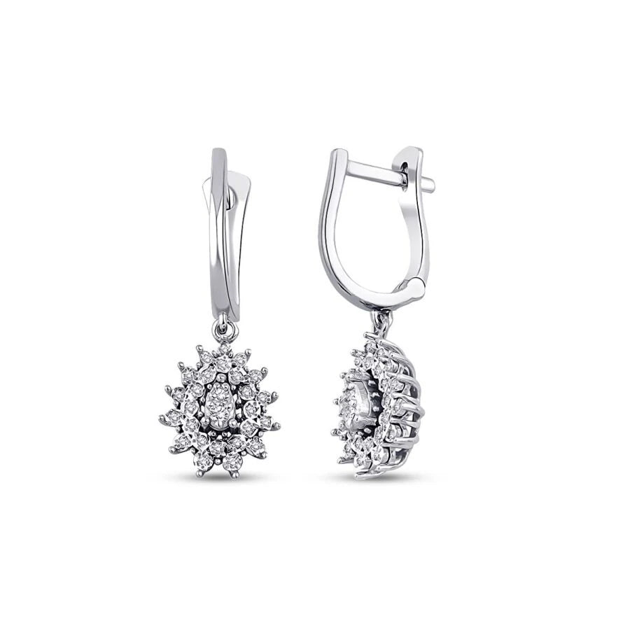 0.18 Carat Diamond Earrings