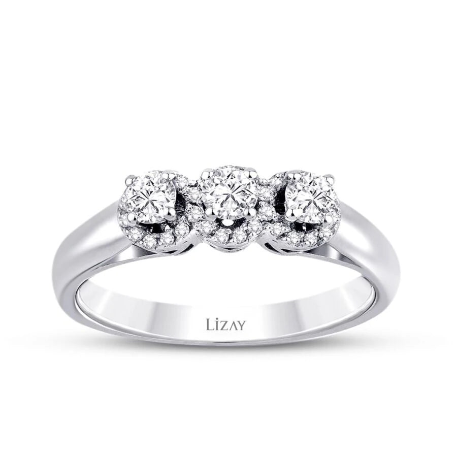 0.32 Carat Diamond Tria Ring
